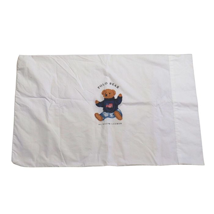 Ralph Lauren Vintage Polo Ralph Lauren polo bear pillow case Grailed