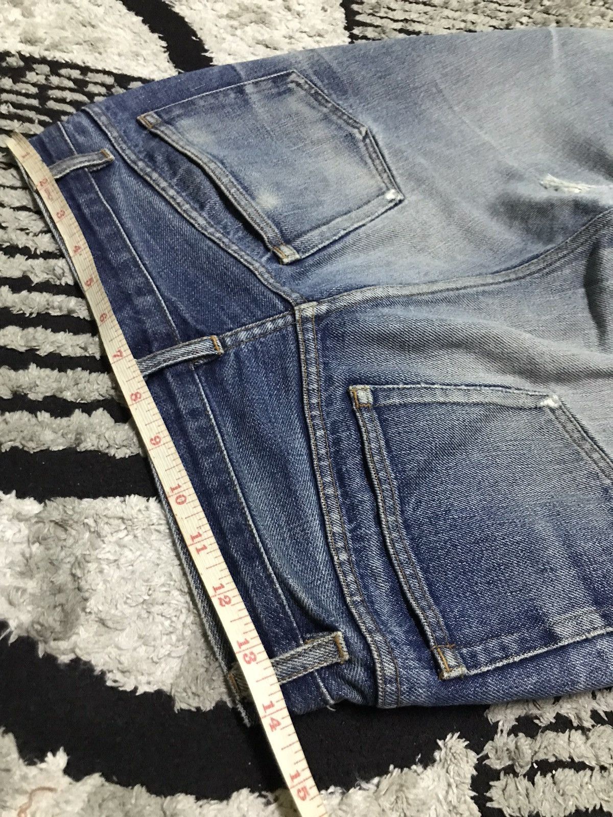 A.P.C. Vintage A.P.C selvedge distressed denim jeans Size US 28 / EU 44 - 5 Thumbnail