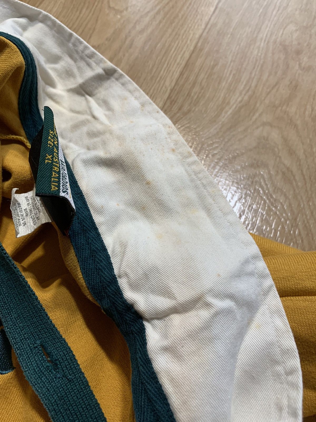 Canterbury of New Zealand Vintage Canterbury Wallabies Vodafone Australia Rugby Size US XL / EU 56 / 4 - 12 Thumbnail
