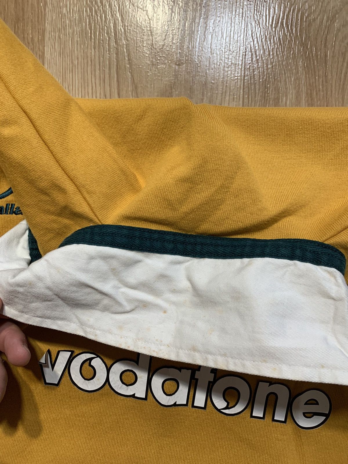 Canterbury of New Zealand Vintage Canterbury Wallabies Vodafone Australia Rugby Size US XL / EU 56 / 4 - 11 Thumbnail
