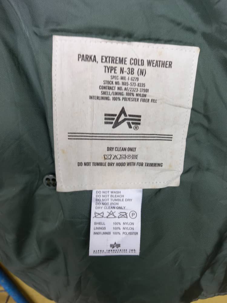 Alpha Industries Vtg Alpha Industries Extreme Cold Weather Type N-3B Parka Size US M / EU 48-50 / 2 - 18 Thumbnail