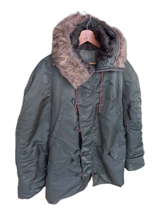 Alpha Industries Vtg Alpha Industries Extreme Cold Weather Type N-3B Parka Size US M / EU 48-50 / 2 - 9 Thumbnail