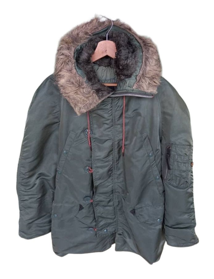 Alpha Industries Vtg Alpha Industries Extreme Cold Weather Type N-3B Parka Size US M / EU 48-50 / 2 - 1 Thumbnail
