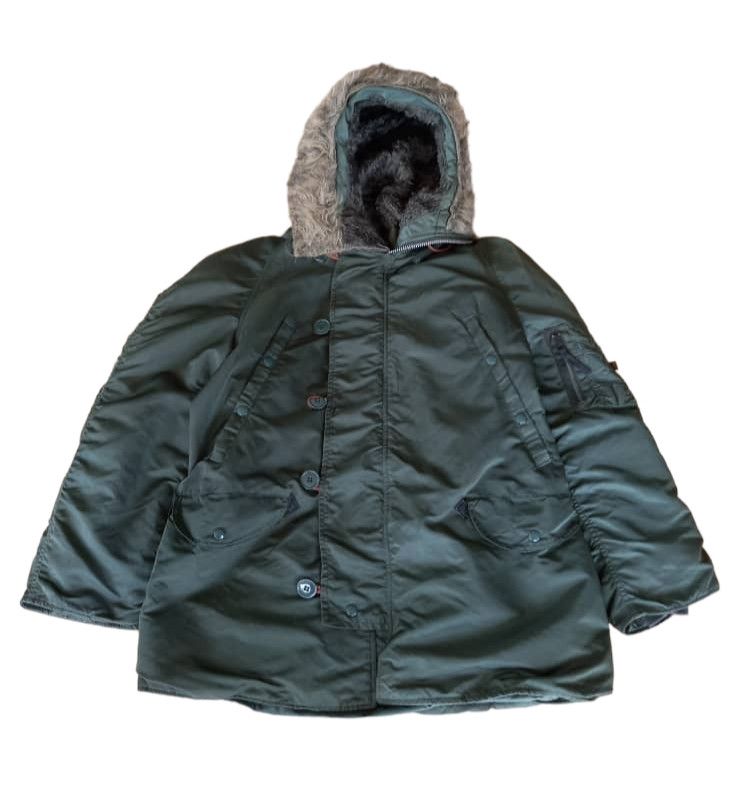 Alpha Industries Vtg Alpha Industries Extreme Cold Weather Type N-3B Parka Size US M / EU 48-50 / 2 - 6 Thumbnail