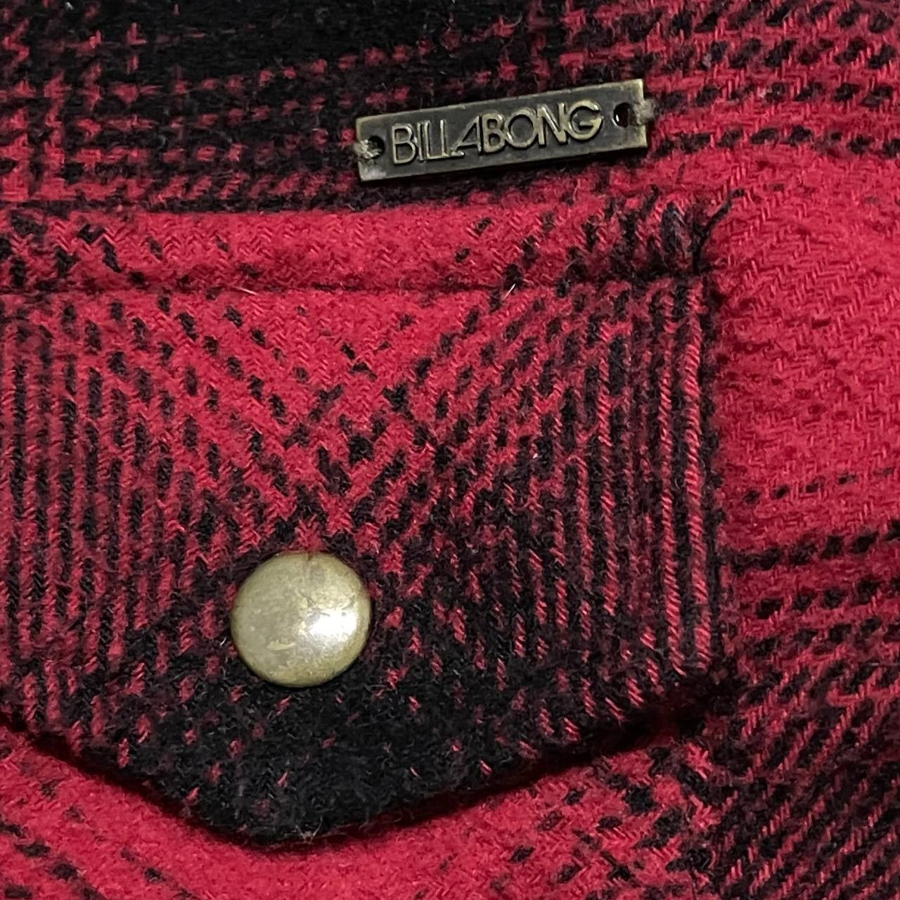 Billabong Vintage Billabong Plaid Check Jacket Removeble Hood Size US L / EU 52-54 / 3 - 11 Thumbnail