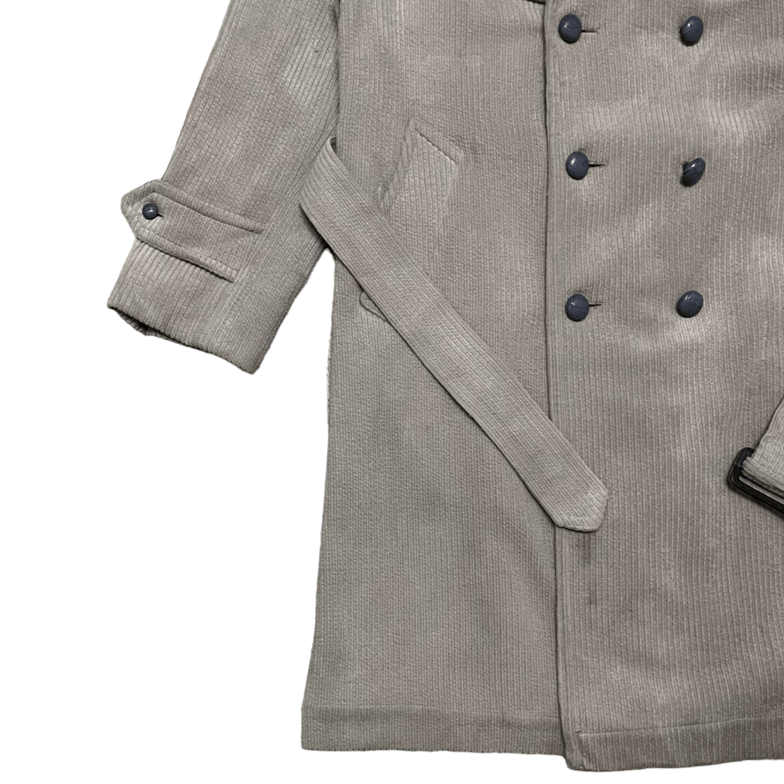 Lanvin 🔥Vintage Lanvin Paris Belted Heavy Long Coat Size US L / EU 52-54 / 3 - 3 Thumbnail