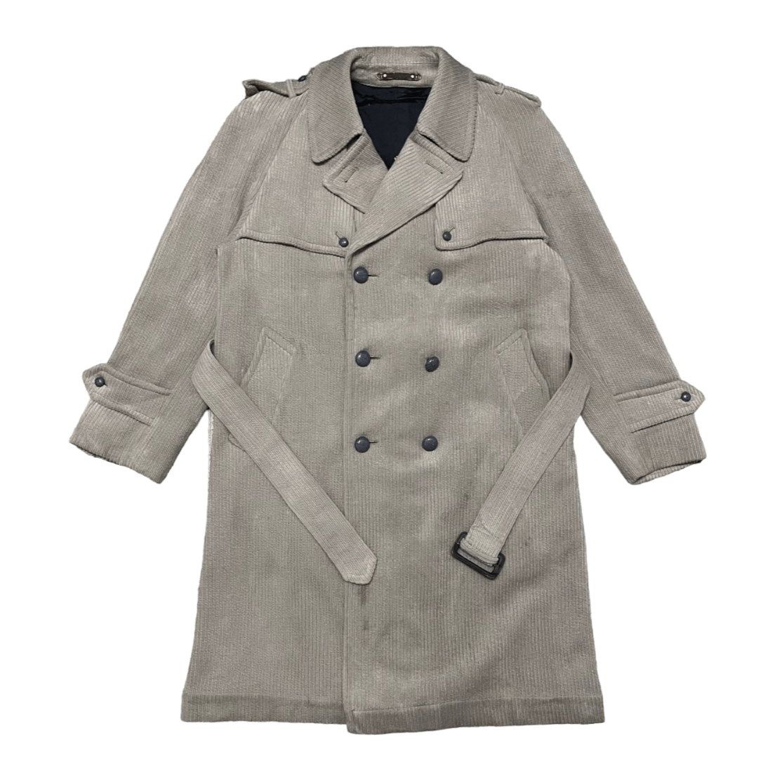 🔥Vintage Lanvin Paris Belted Heavy Long Coat