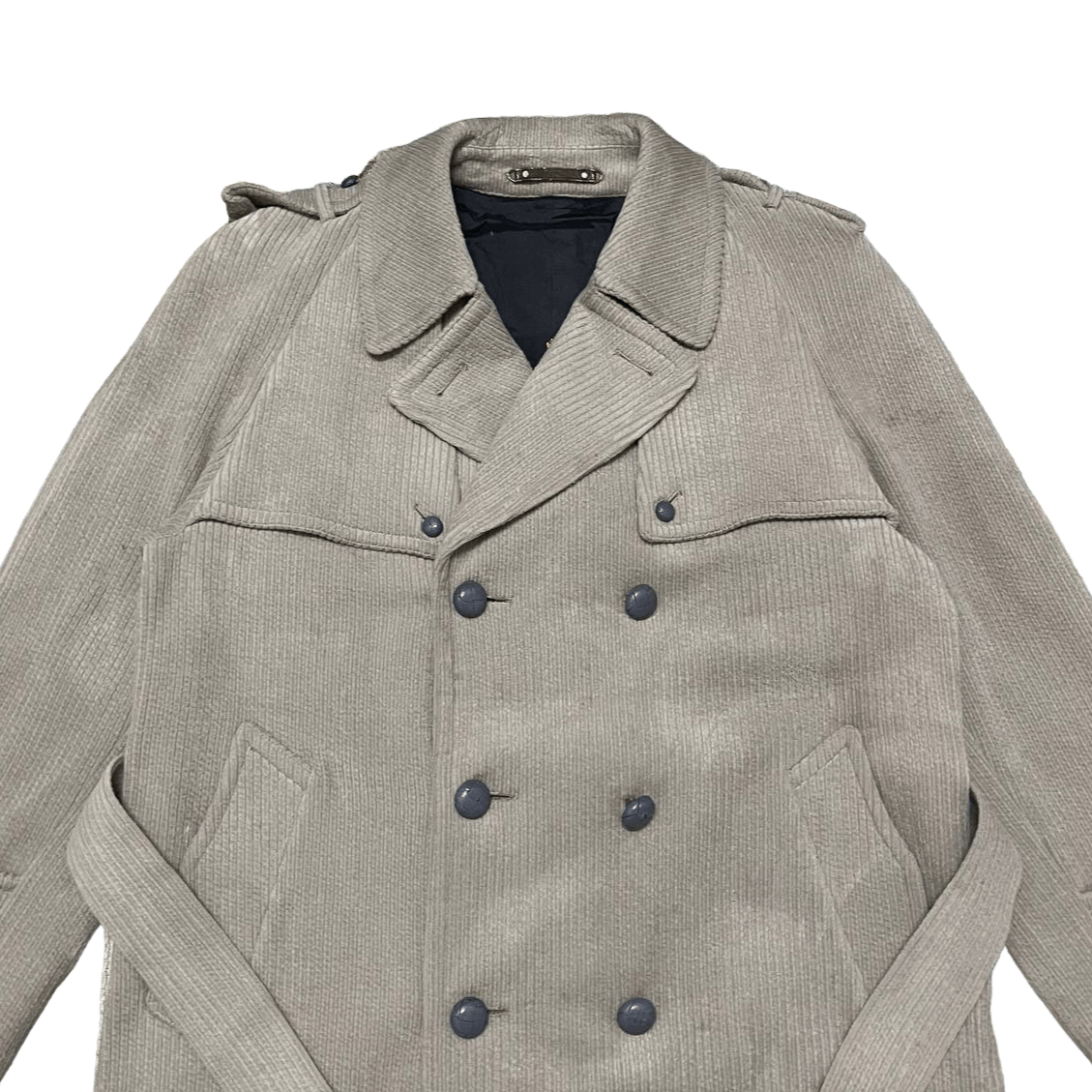 Lanvin 🔥Vintage Lanvin Paris Belted Heavy Long Coat Size US L / EU 52-54 / 3 - 2 Thumbnail