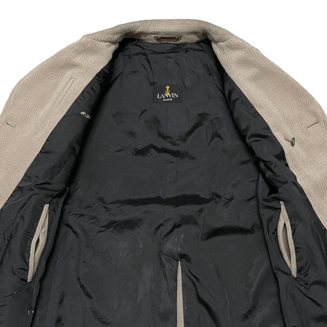 Lanvin 🔥Vintage Lanvin Paris Belted Heavy Long Coat Size US L / EU 52-54 / 3 - 10 Thumbnail