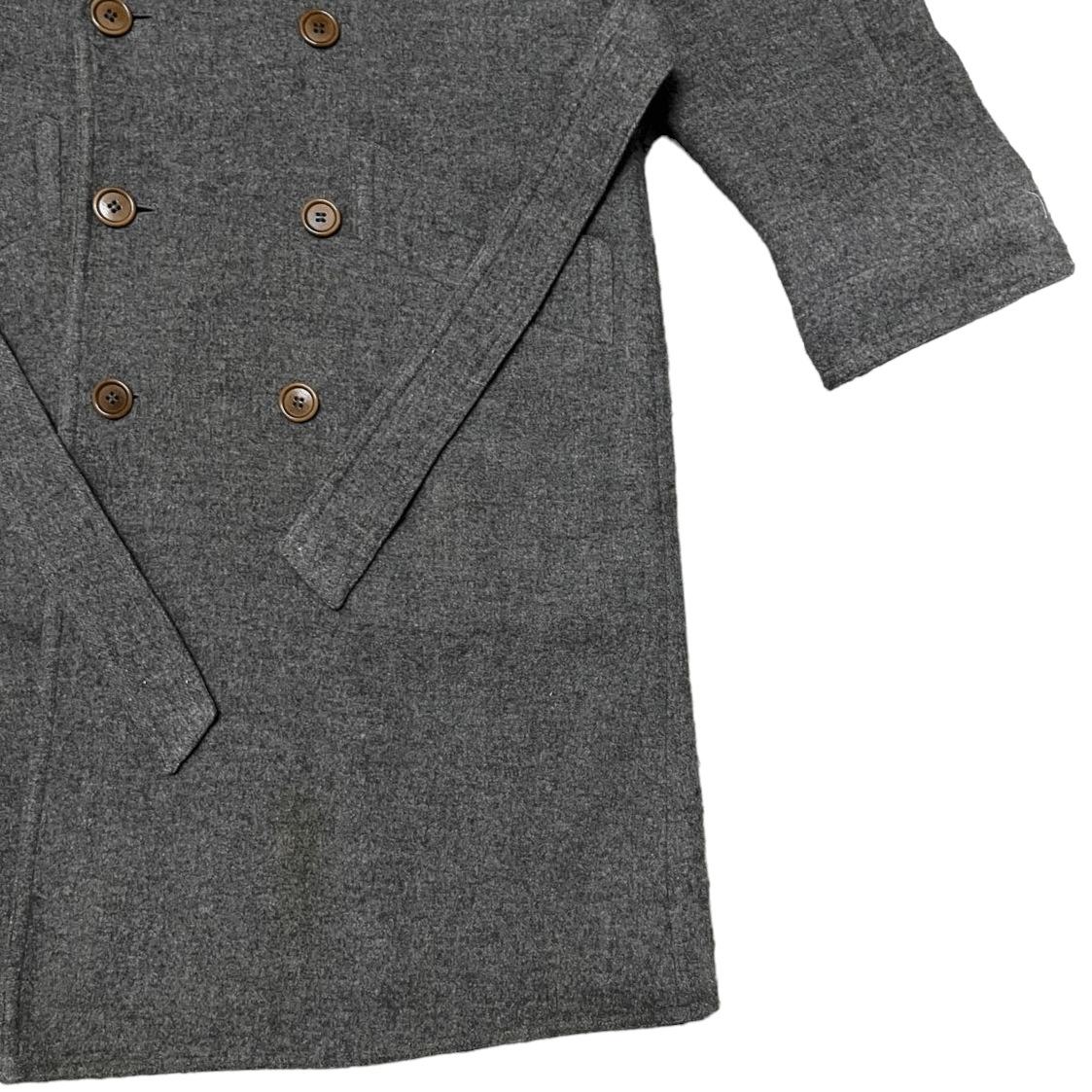Yves Saint Laurent Vintage 90s YSL Yves Saint Laurent Wool Long Coat with Belt Size US S / EU 44-46 / 1 - 5 Thumbnail