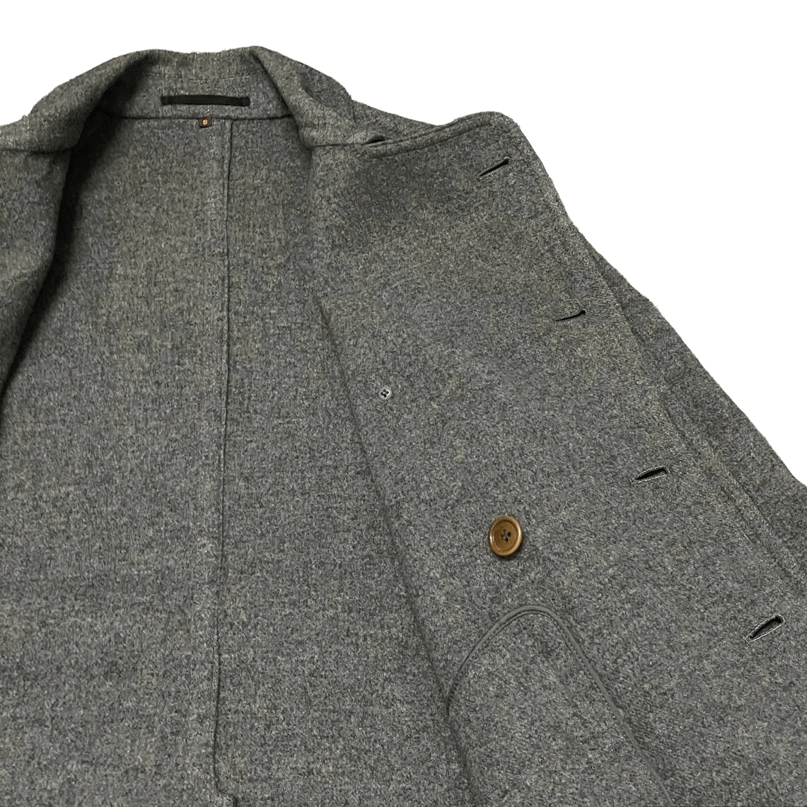 Yves Saint Laurent Vintage 90s YSL Yves Saint Laurent Wool Long Coat with Belt Size US S / EU 44-46 / 1 - 10 Thumbnail