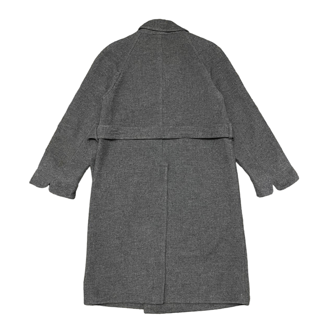 Yves Saint Laurent Vintage 90s YSL Yves Saint Laurent Wool Long Coat with Belt Size US S / EU 44-46 / 1 - 15 Thumbnail