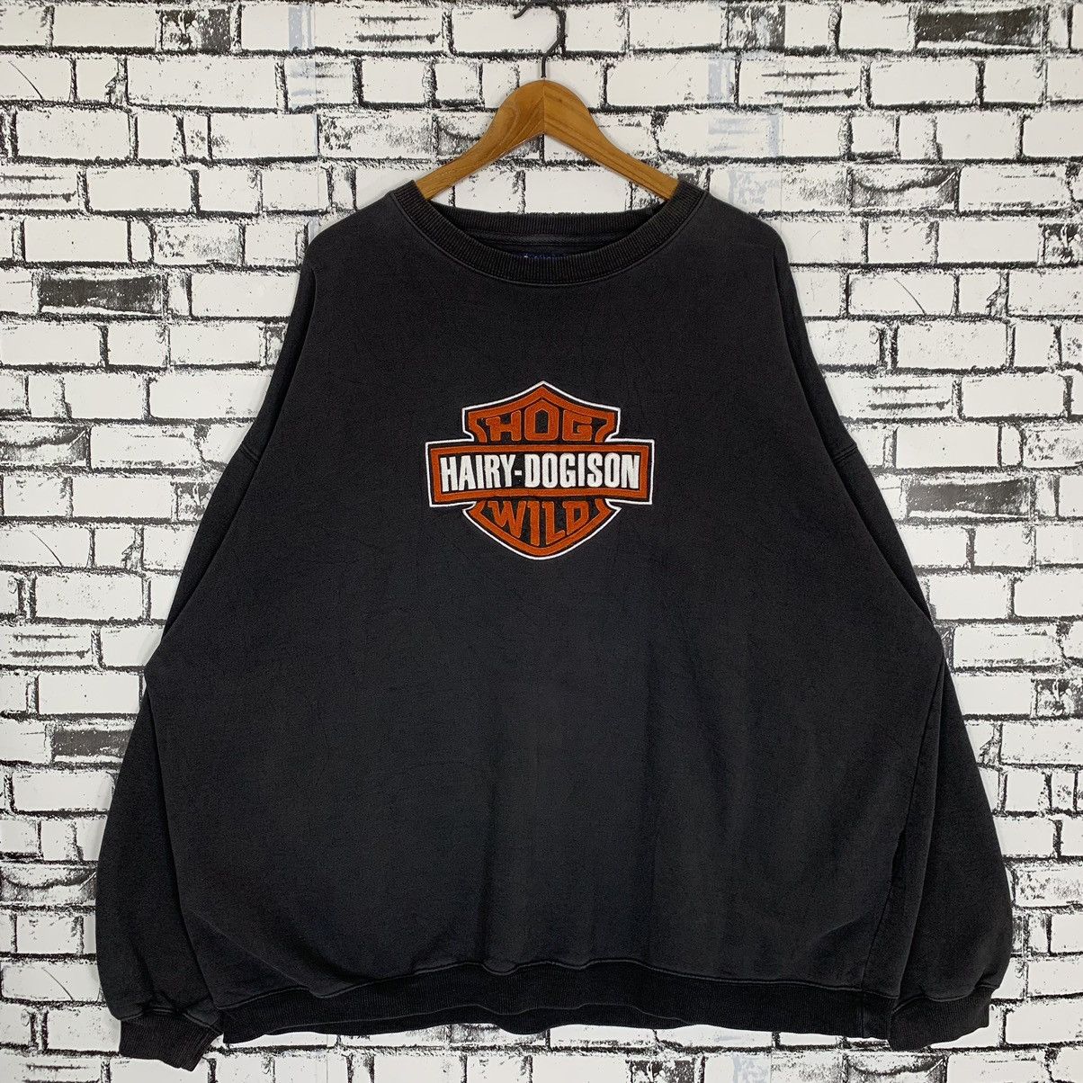 Vintage 00s Big Dog Hog Hairy-Dogison Wild Sweatshirt