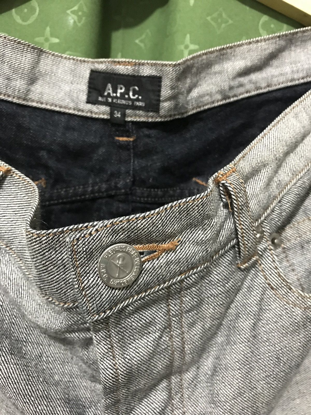 A.P.C. × Kanye West A.P.C. Denim Jeans Size US 35 - 3 Thumbnail