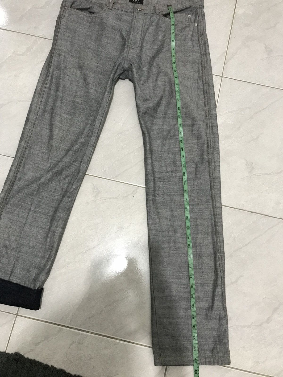 A.P.C. × Kanye West A.P.C. Denim Jeans Size US 35 - 6 Thumbnail
