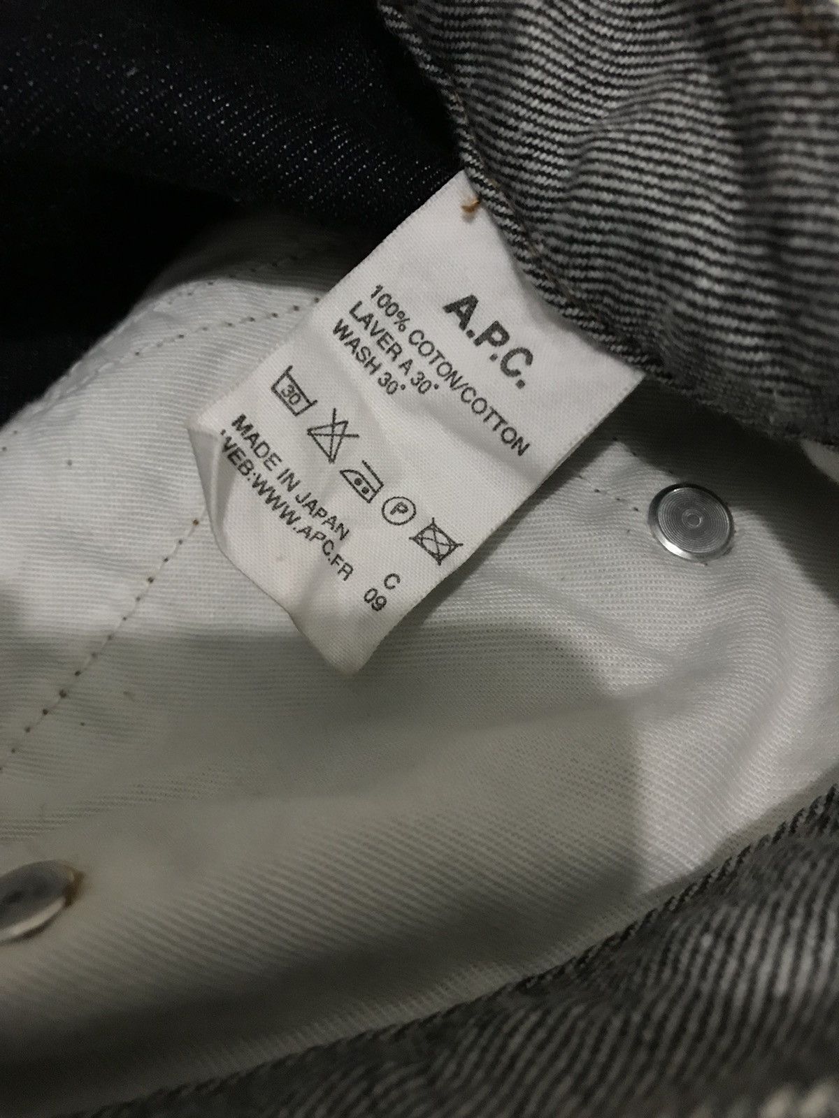 A.P.C. × Kanye West A.P.C. Denim Jeans Size US 35 - 5 Thumbnail