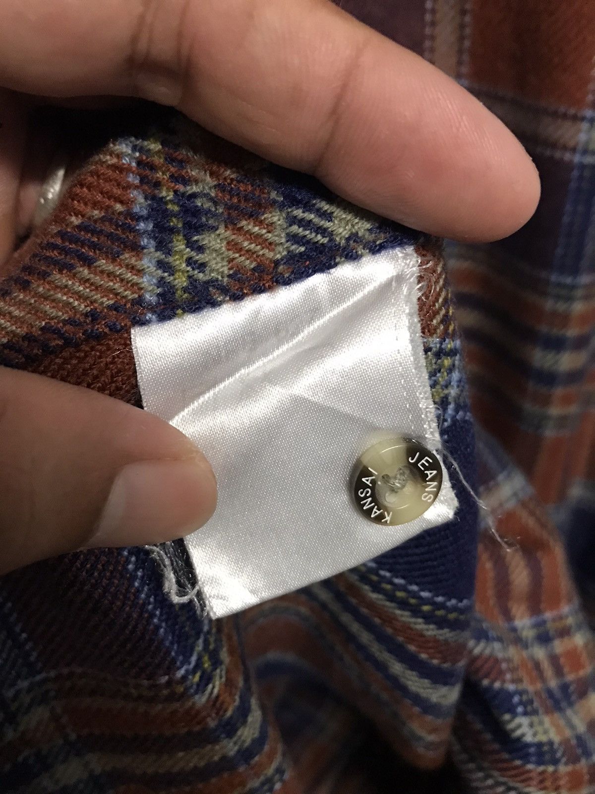 Flannel 🔥GRAIL🔥OG KANSAI🇯🇵Flannel Checkered Shirt Size US L / EU 52-54 / 3 - 6 Thumbnail