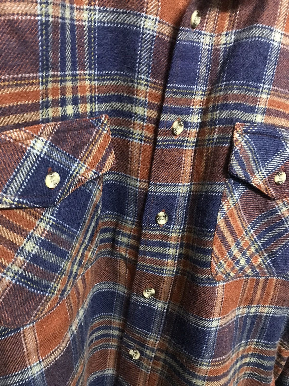 Flannel 🔥GRAIL🔥OG KANSAI🇯🇵Flannel Checkered Shirt Size US L / EU 52-54 / 3 - 5 Thumbnail