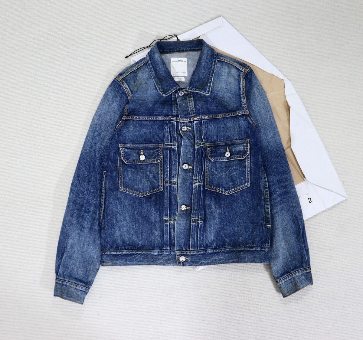 Visvim 101 Jkt Dry3 Dmgd-1000 DRY-1000