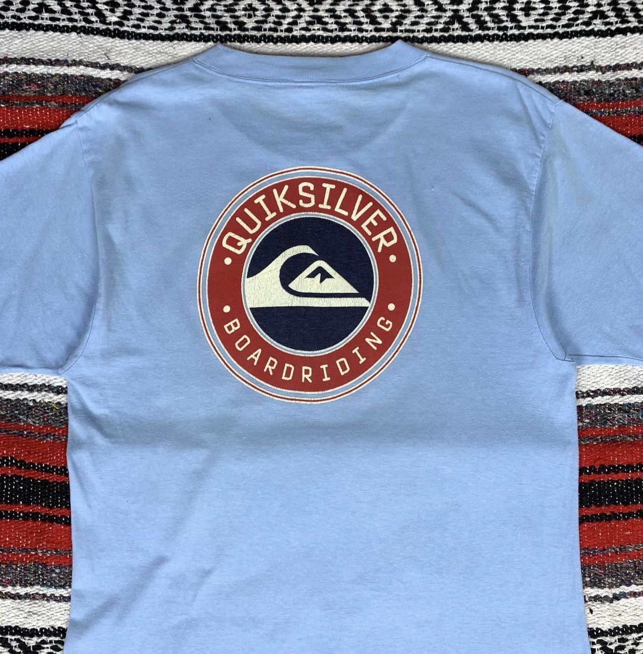 Quiksilver × Vintage Vintage Quiksilver Boarding Surf Shirt Back Hit Quiksilver Size US S / EU 44-46 / 1 - 3 Thumbnail