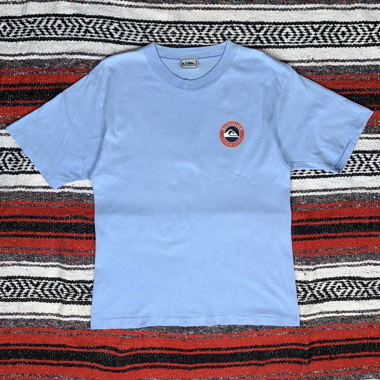 Quiksilver × Vintage Vintage Quiksilver Boarding Surf Shirt Back Hit Quiksilver Size US S / EU 44-46 / 1 - 2 Thumbnail