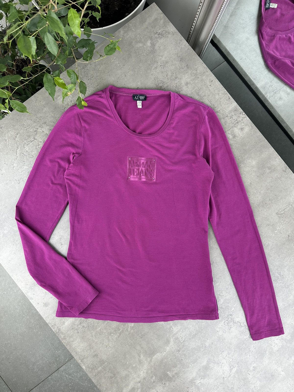 Armani Armani Jeans Long Sleeve Size S / US 4 / IT 40 - 1 Thumbnail