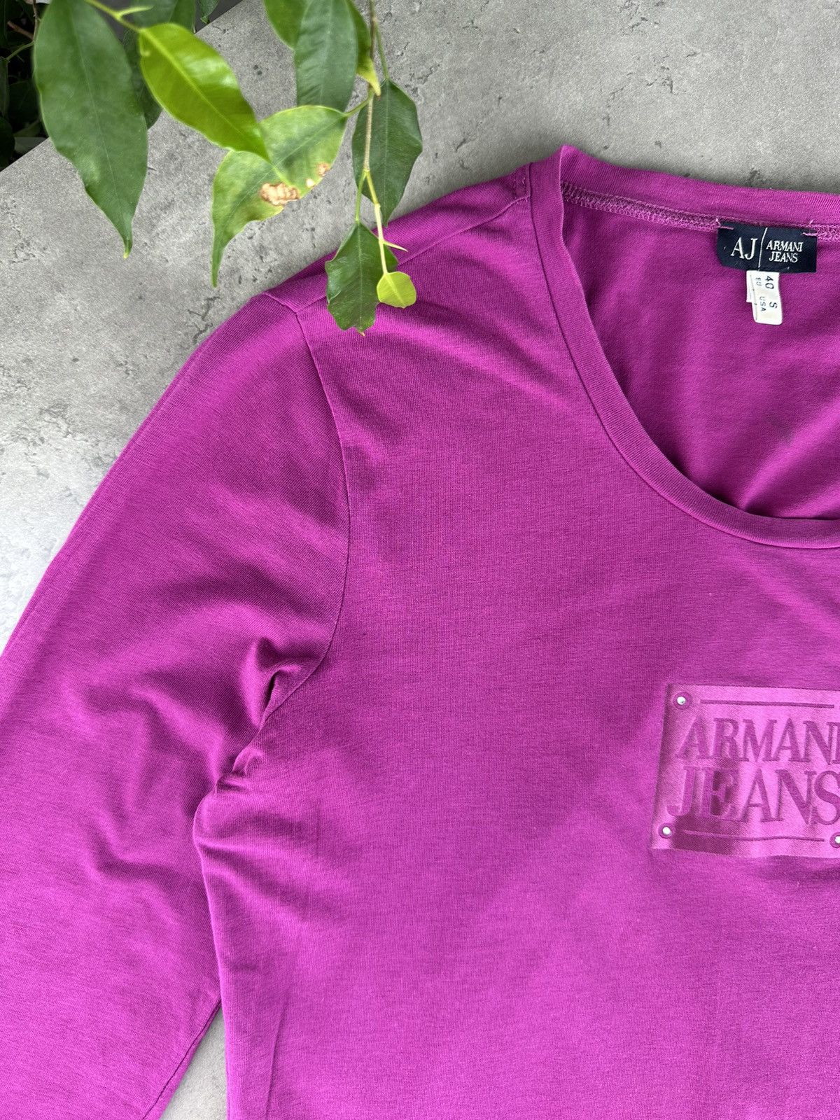 Armani Armani Jeans Long Sleeve Size S / US 4 / IT 40 - 3 Thumbnail