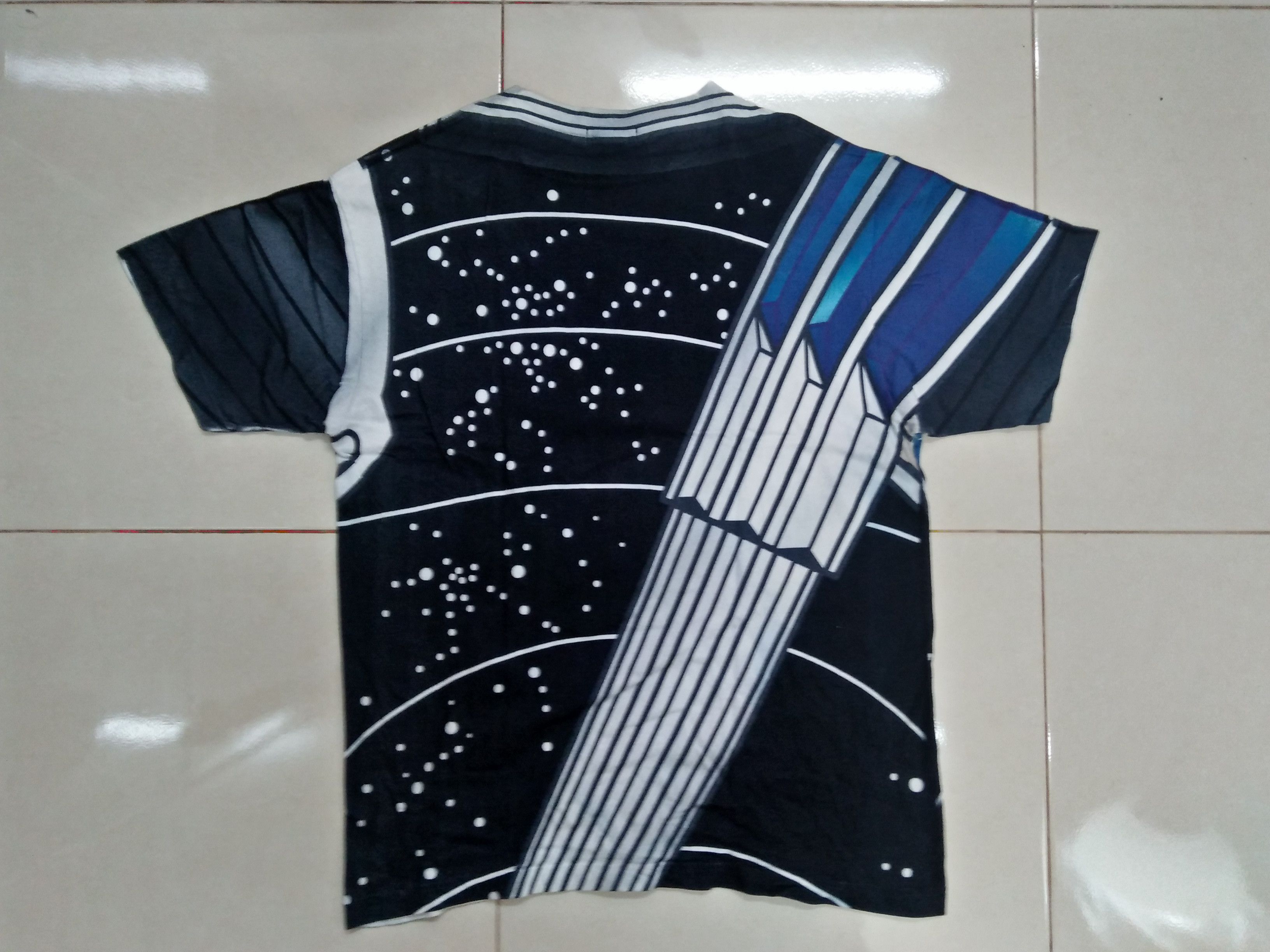 Japanese Brand BANDAI X Kamen Rider Fourze 2011 Season All Over Print Tee Size US XL / EU 56 / 4 - 5 Thumbnail