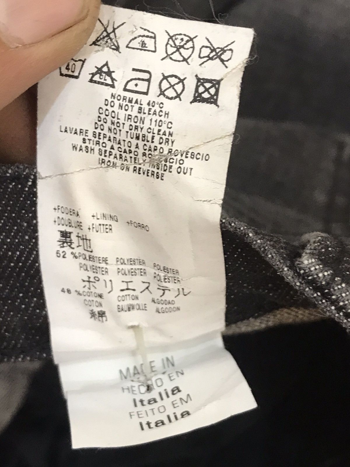 Moschino Made In Italy Moschino Jeans Size US 33 - 7 Thumbnail