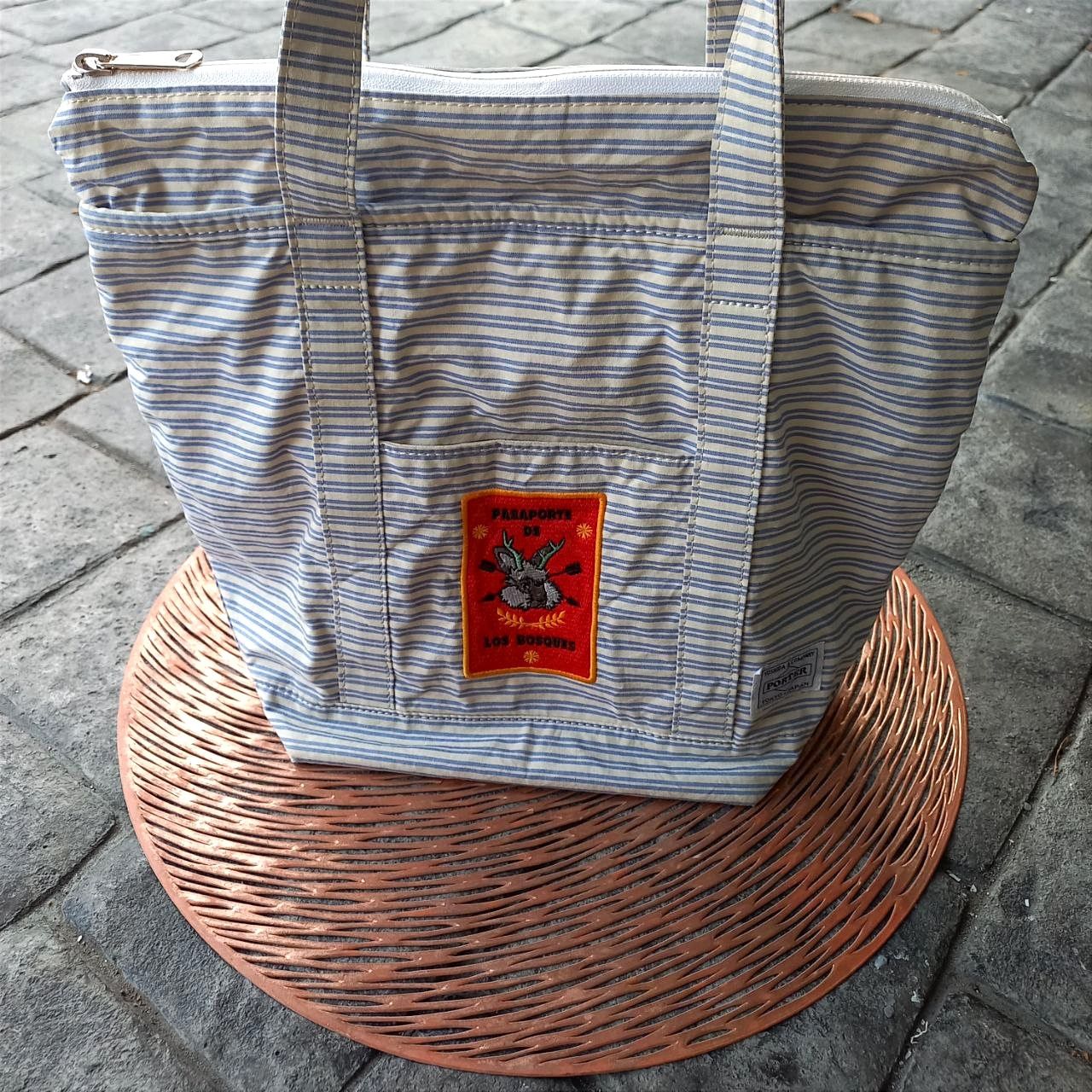 Porter × Porter Classic × Vintage Vintage PORTER® Tokyo Hickory Style Tote Bag Size ONE SIZE - 4 Thumbnail