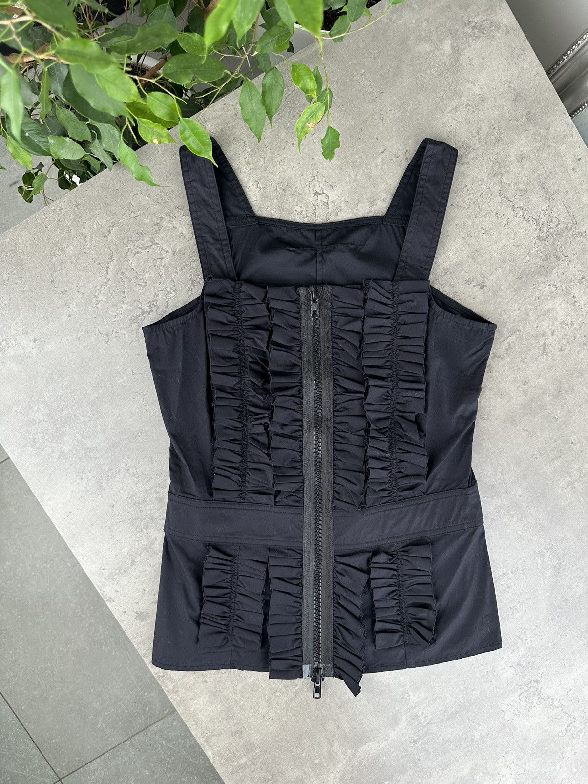Japanese Brand ☠️ GLAVIL by.tutuHA Skull zip tank top ☠️ | Grailed