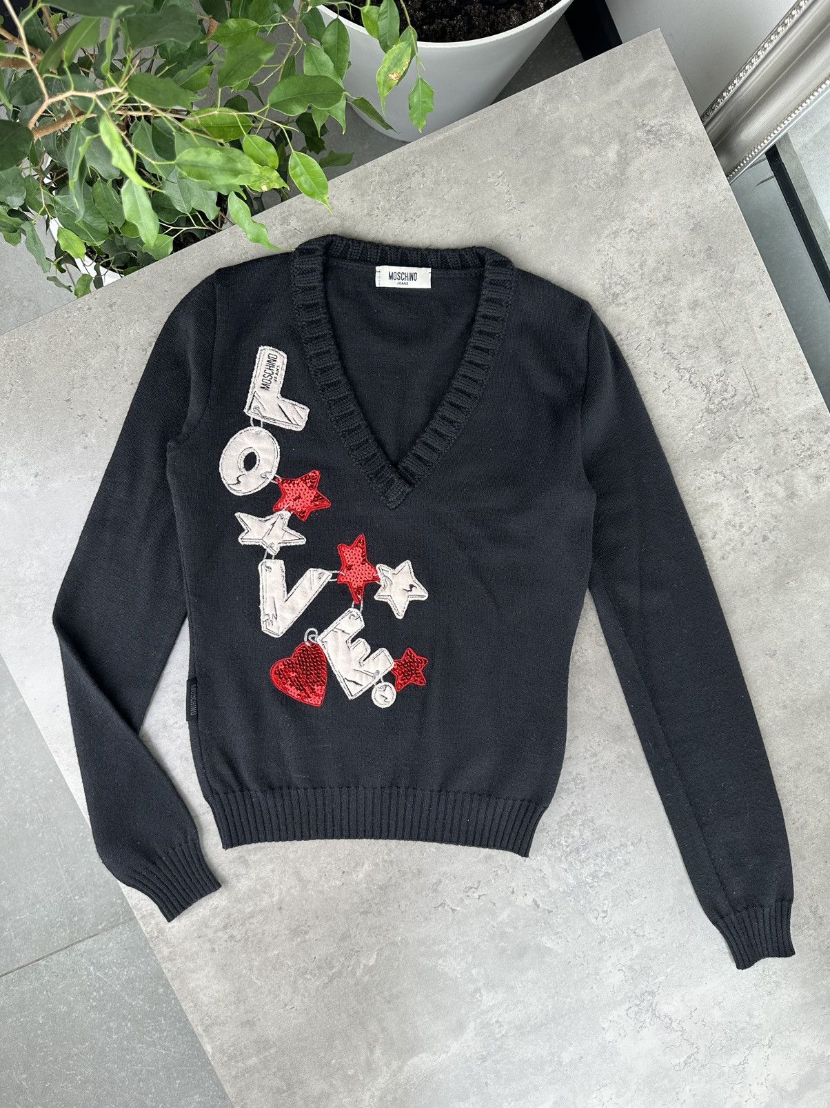 Moschino V-neck Sweater