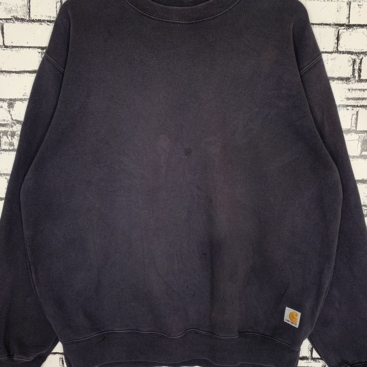 Carhartt × Vintage Vintage 00s Carhatt Sweatshirt Size US L / EU 52-54 / 3 - 4 Thumbnail
