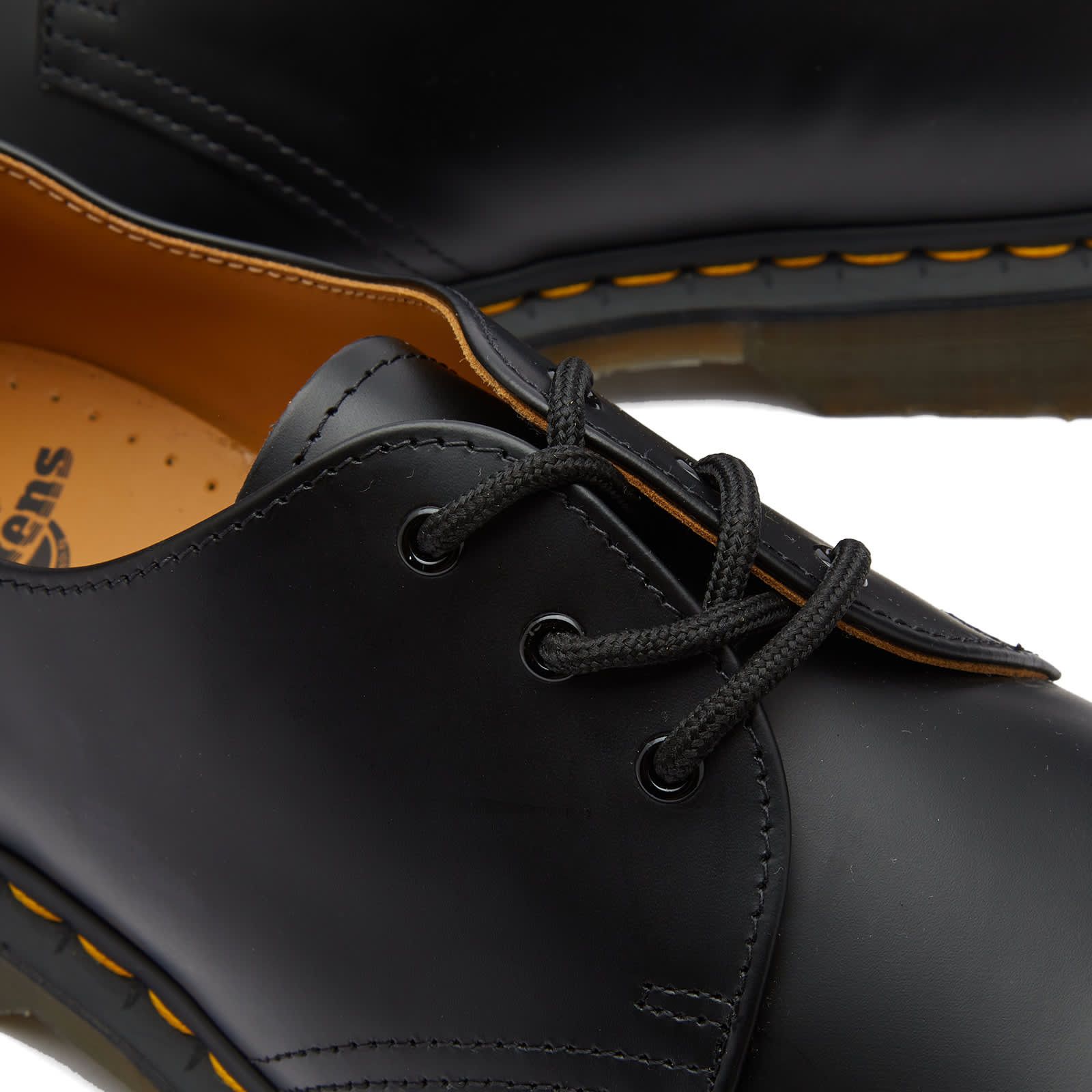 Dr. Martens DR. MARTENS 1461 BLACK SMOOTH 11838002 US 6 EU 38 Size US 6 / EU 39 - 4 Thumbnail