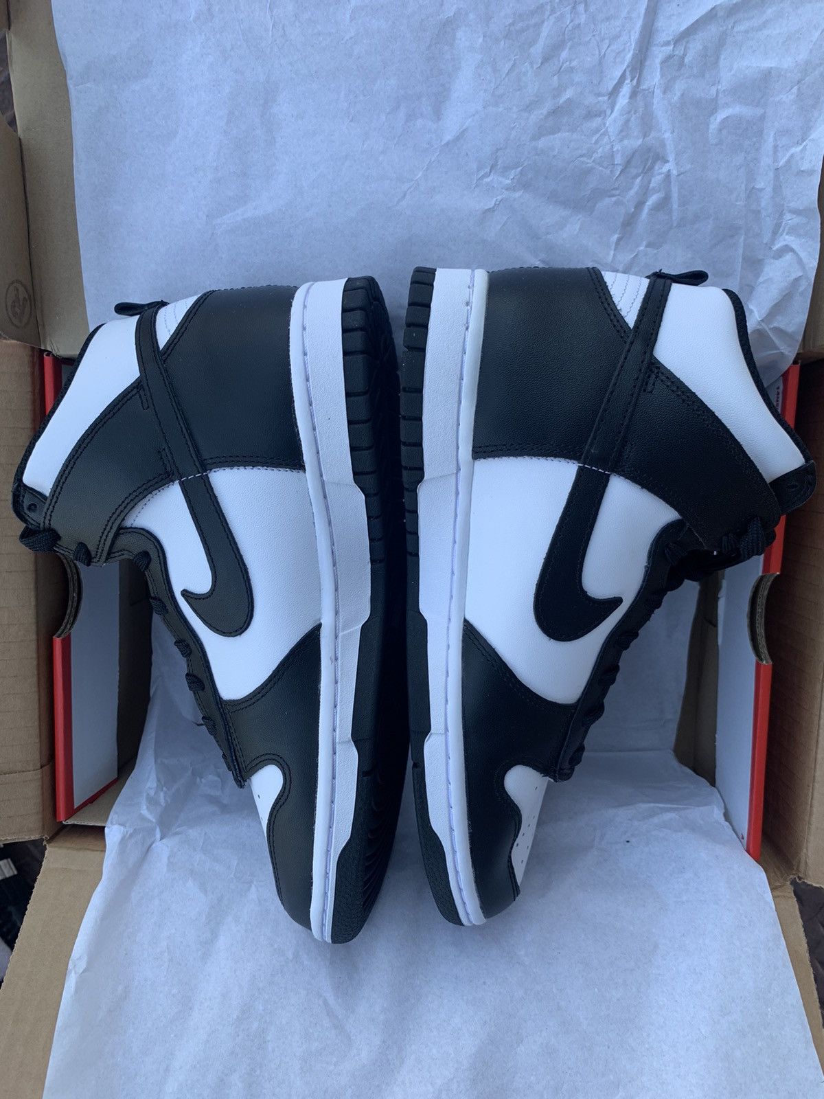 Nike Nike Dunk High Panda Size US 7.5 / EU 40-41 - 3 Thumbnail