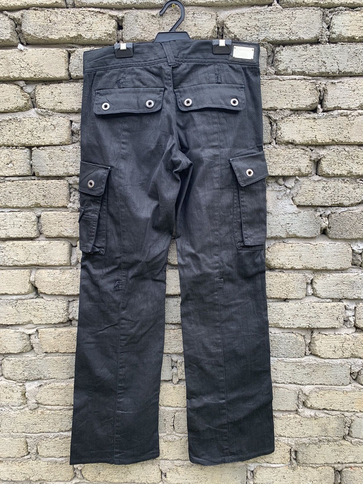 semanticdesign Rare.. Sementic Design Bondage Waxed Cargo Pant Size US 30 / EU 46 - 5 Thumbnail