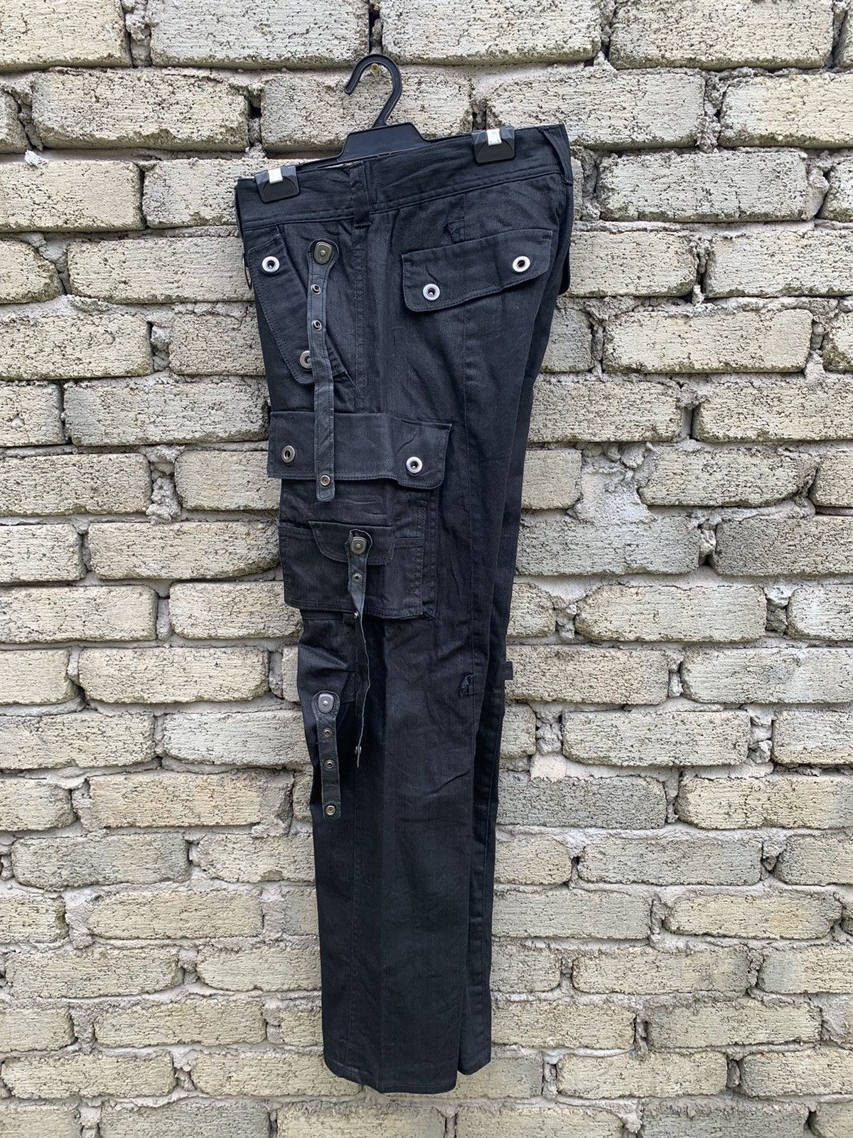 semanticdesign Rare.. Sementic Design Bondage Waxed Cargo Pant Size US 30 / EU 46 - 22 Thumbnail