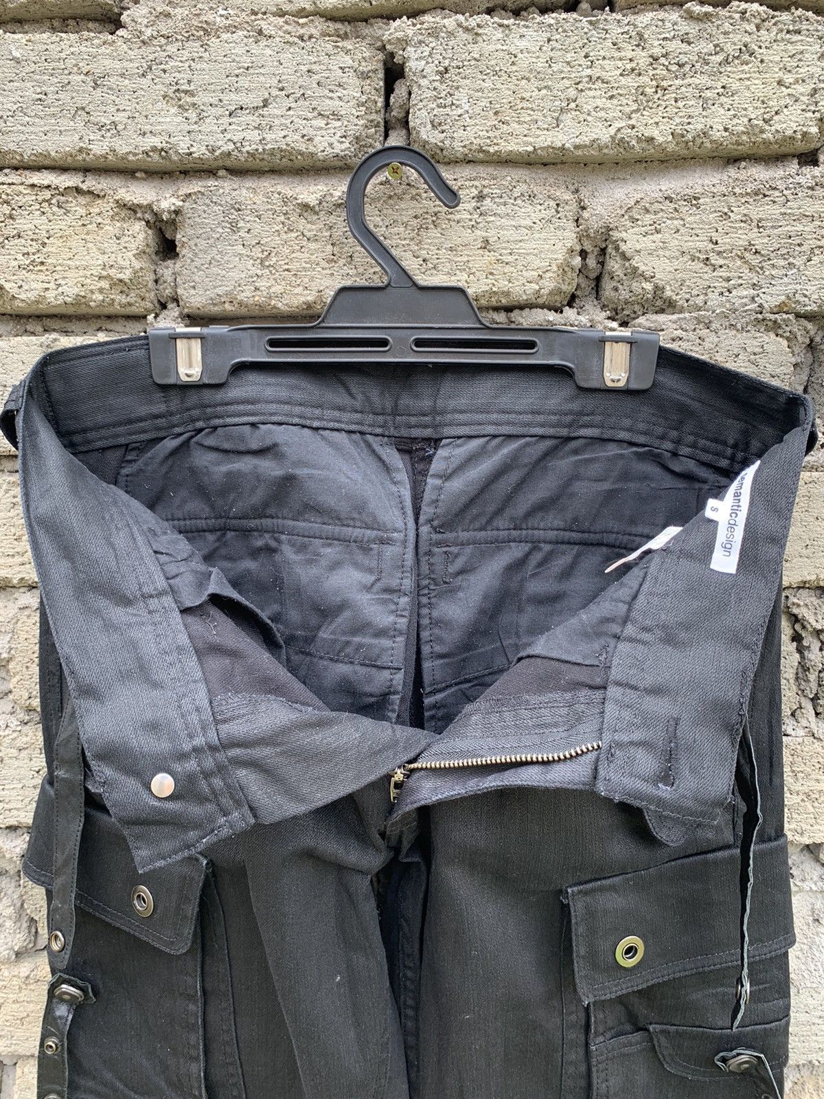 semanticdesign Rare.. Sementic Design Bondage Waxed Cargo Pant Size US 30 / EU 46 - 19 Thumbnail