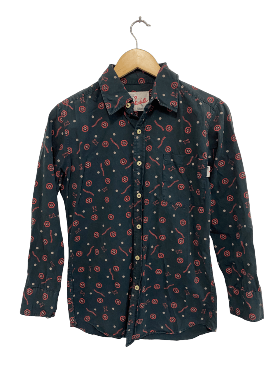 If Six Was Nine Studio D’Artisan Pig MonogramButton Down Size US S / EU 44-46 / 1 - 1 Thumbnail