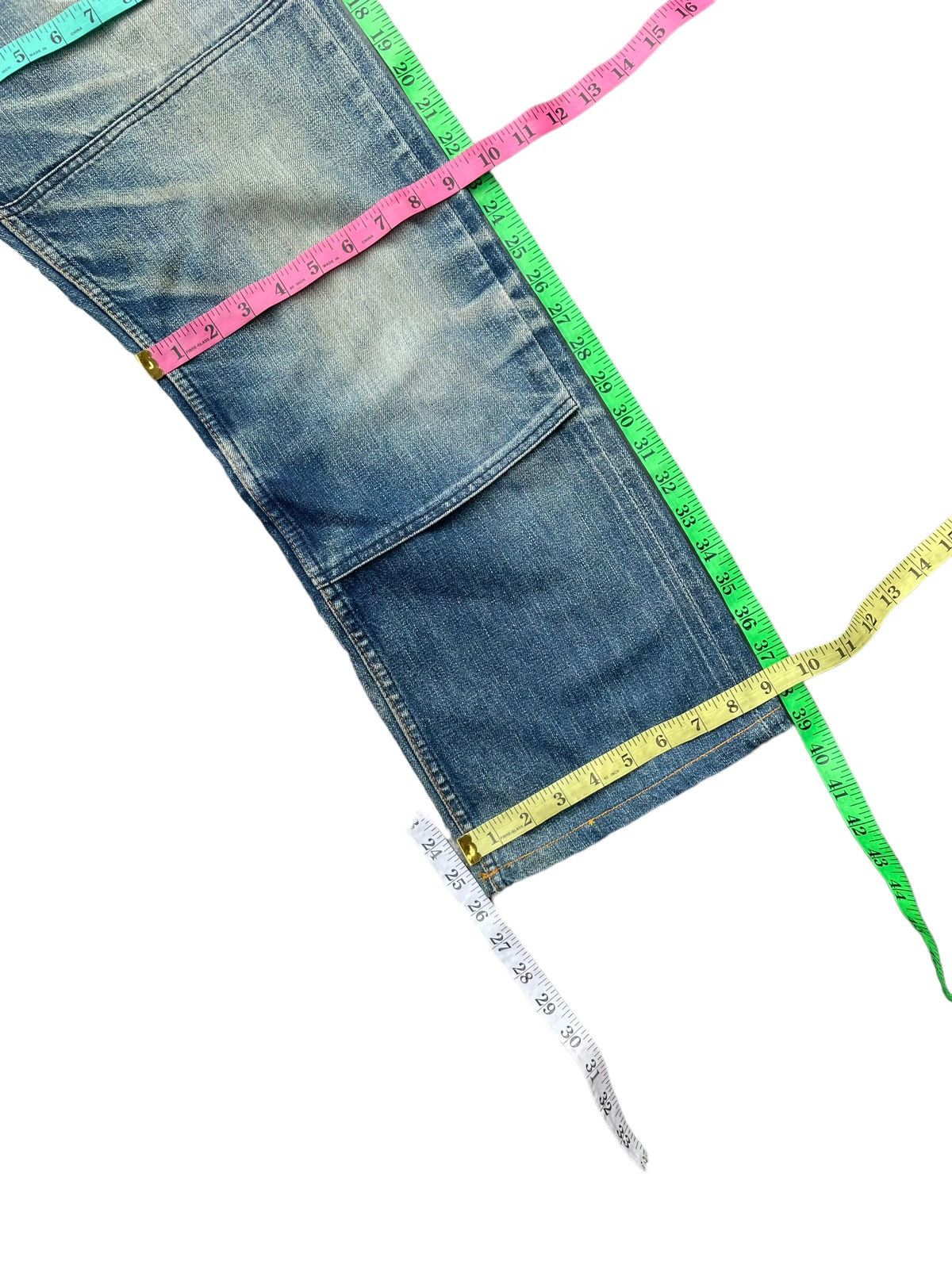 Japanese Brand Vintage Scheme Warriors Selvedge Denim Size US 32 / EU 48 - 23 Thumbnail