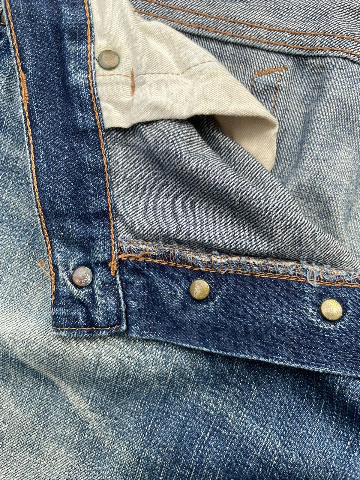 Japanese Brand Vintage Scheme Warriors Selvedge Denim Size US 32 / EU 48 - 20 Thumbnail