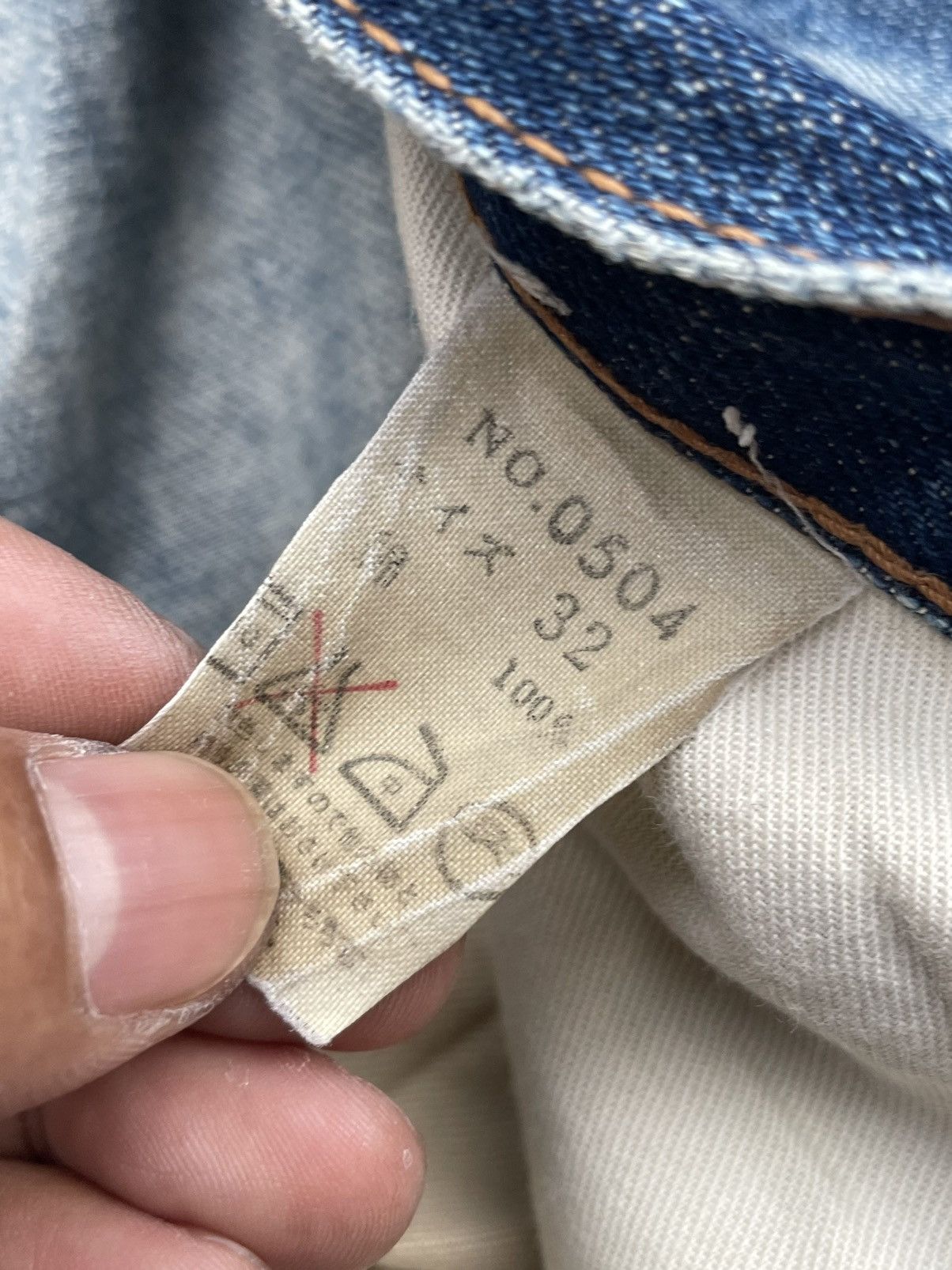 Japanese Brand Vintage Scheme Warriors Selvedge Denim Size US 32 / EU 48 - 16 Thumbnail