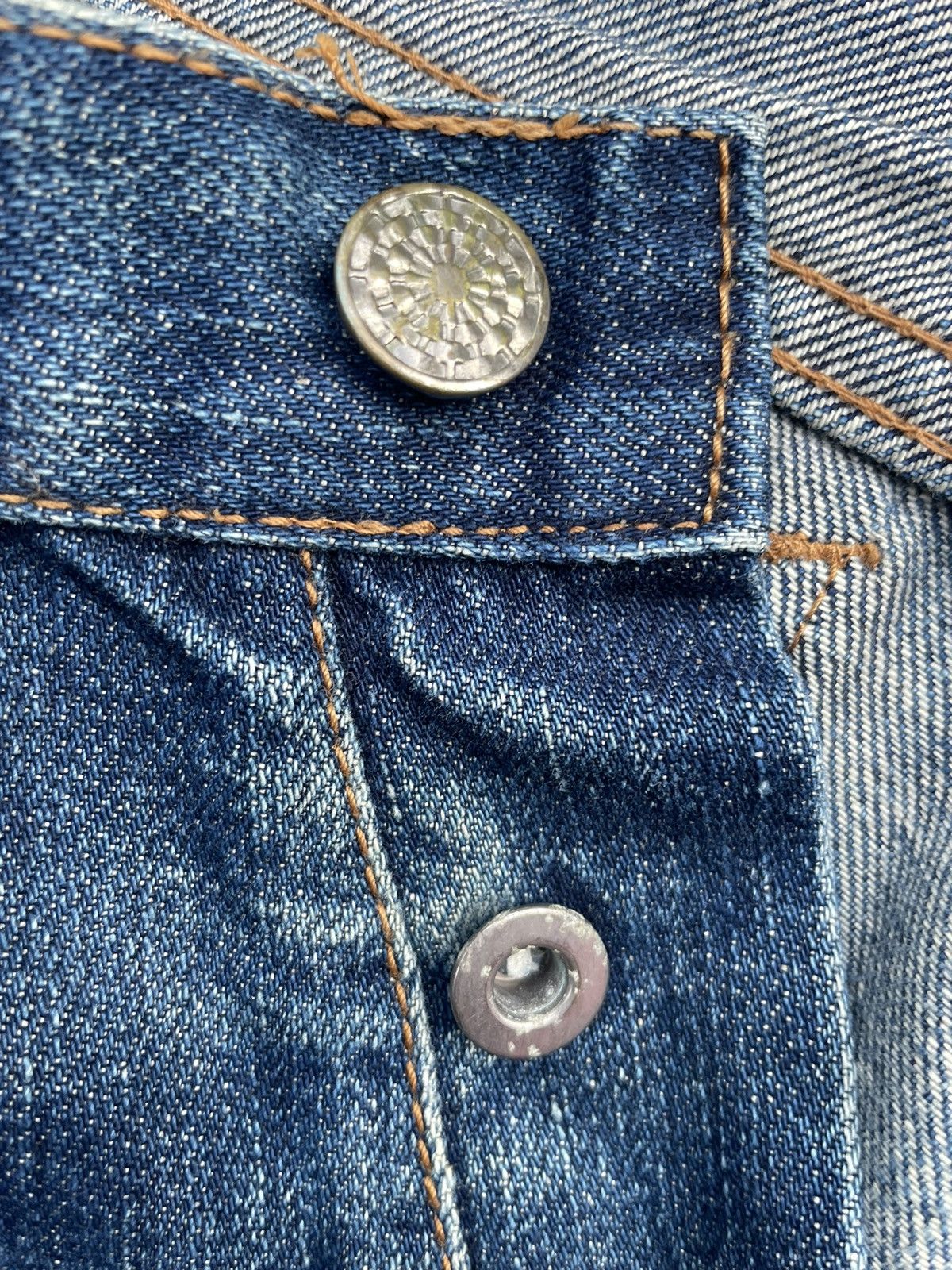 Japanese Brand Vintage Scheme Warriors Selvedge Denim Size US 32 / EU 48 - 18 Thumbnail