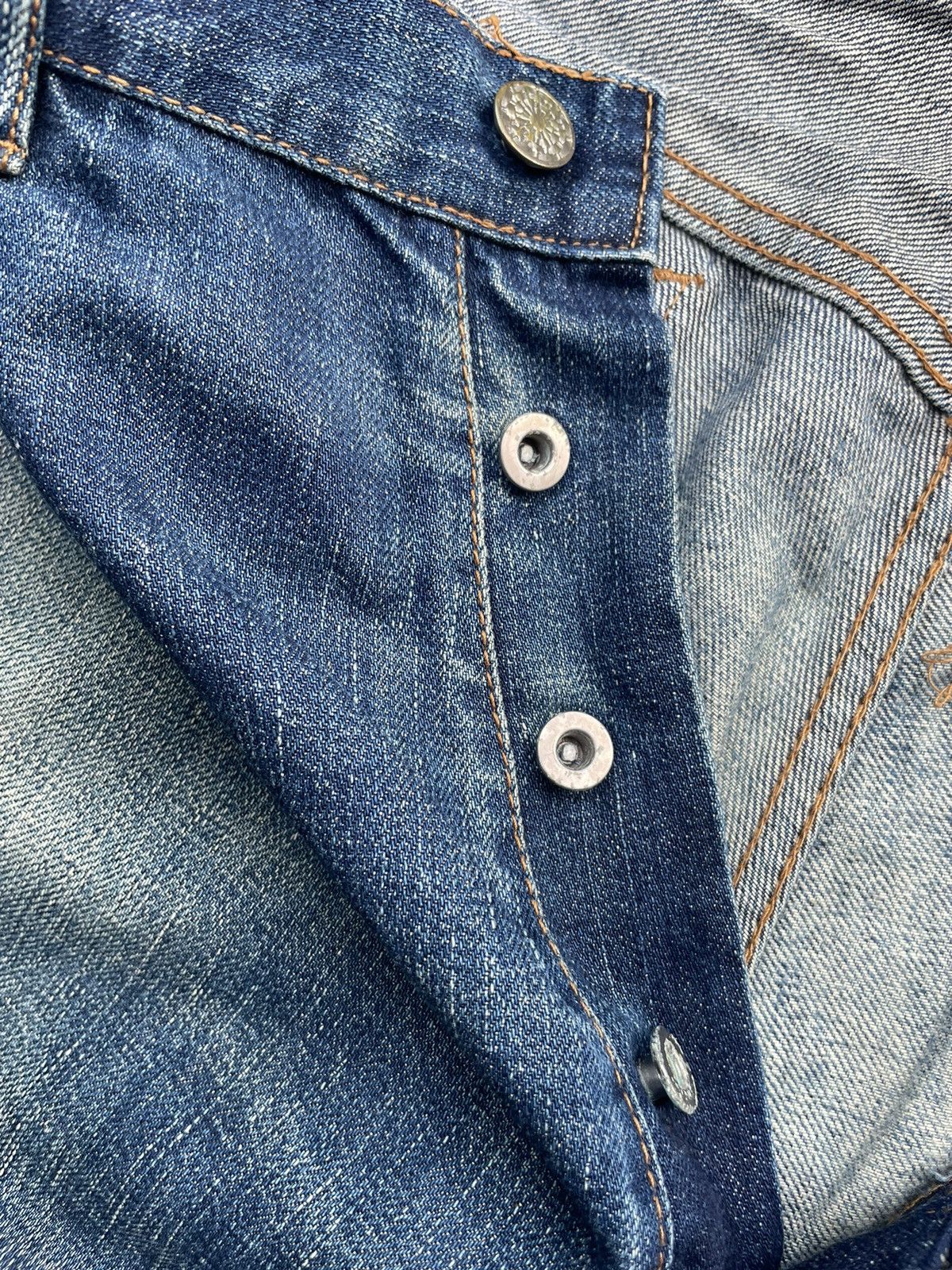 Japanese Brand Vintage Scheme Warriors Selvedge Denim Size US 32 / EU 48 - 19 Thumbnail