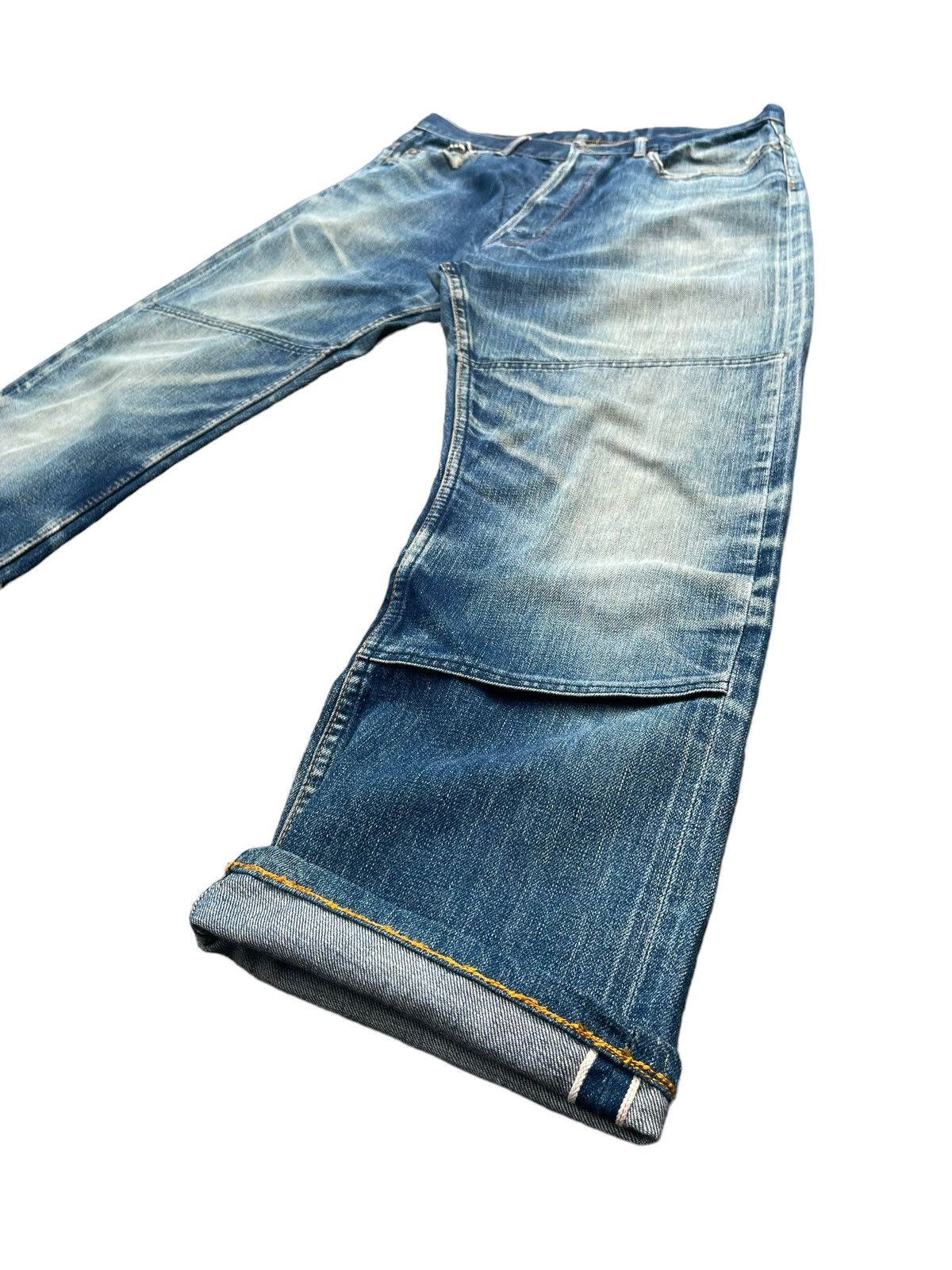 Japanese Brand Vintage Scheme Warriors Selvedge Denim Size US 32 / EU 48 - 2 Thumbnail
