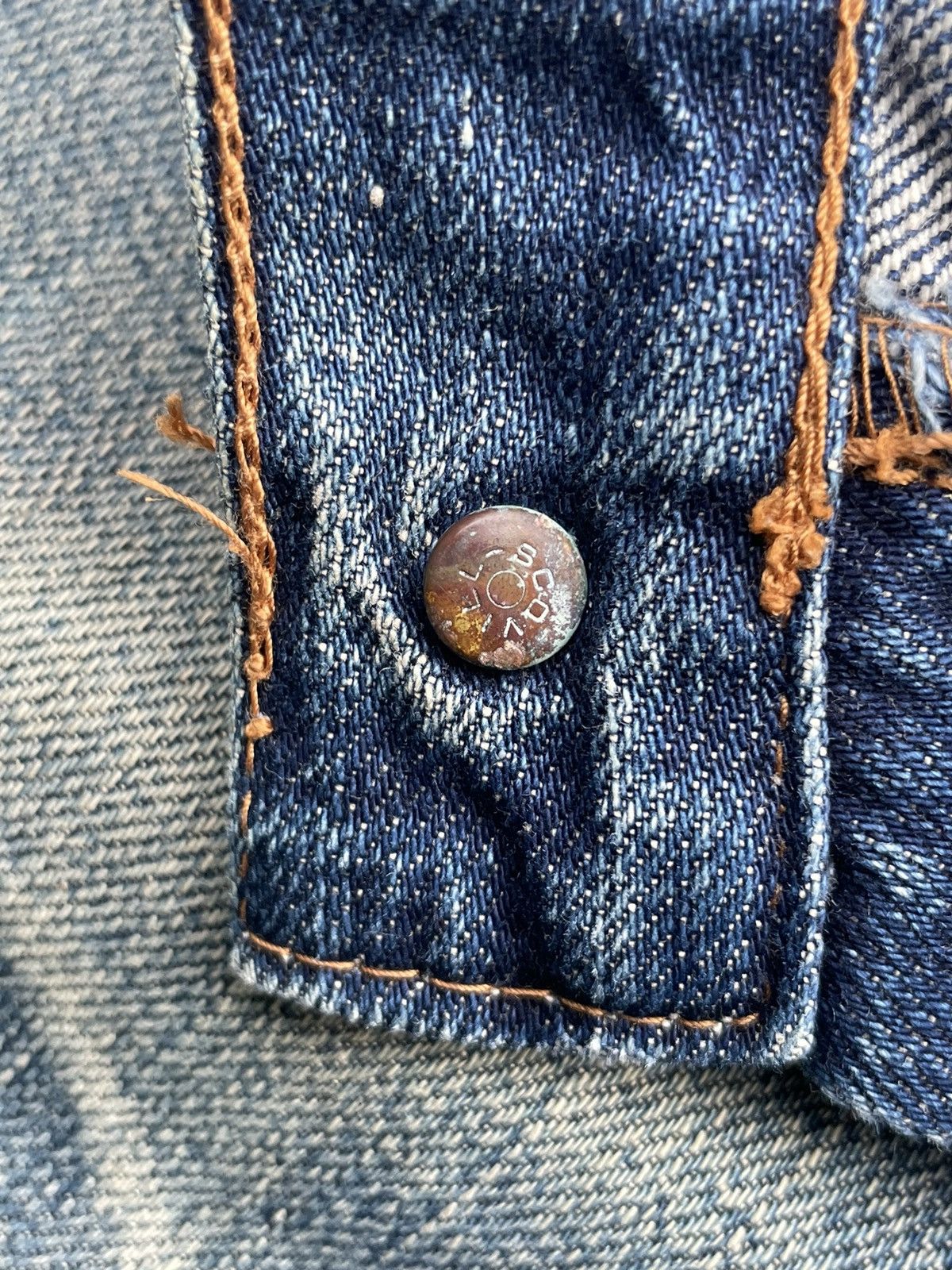 Japanese Brand Vintage Scheme Warriors Selvedge Denim Size US 32 / EU 48 - 17 Thumbnail