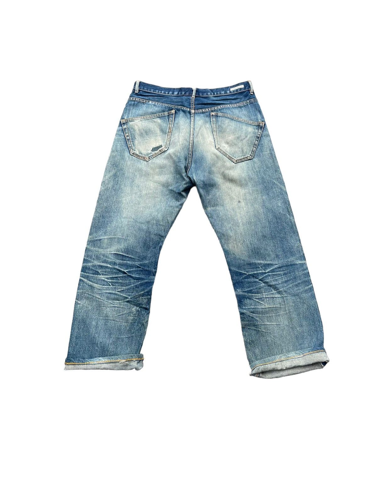 Japanese Brand Vintage Scheme Warriors Selvedge Denim Size US 32 / EU 48 - 7 Thumbnail