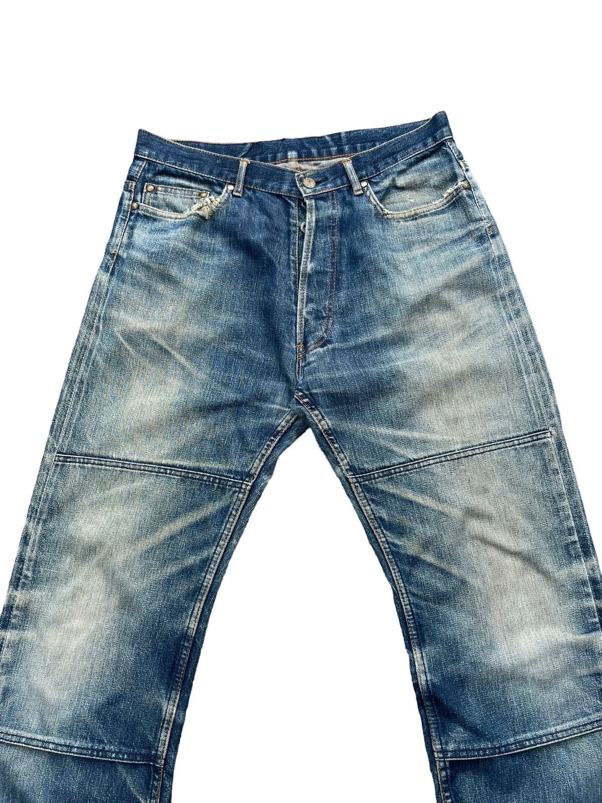 Japanese Brand Vintage Scheme Warriors Selvedge Denim Size US 32 / EU 48 - 4 Thumbnail