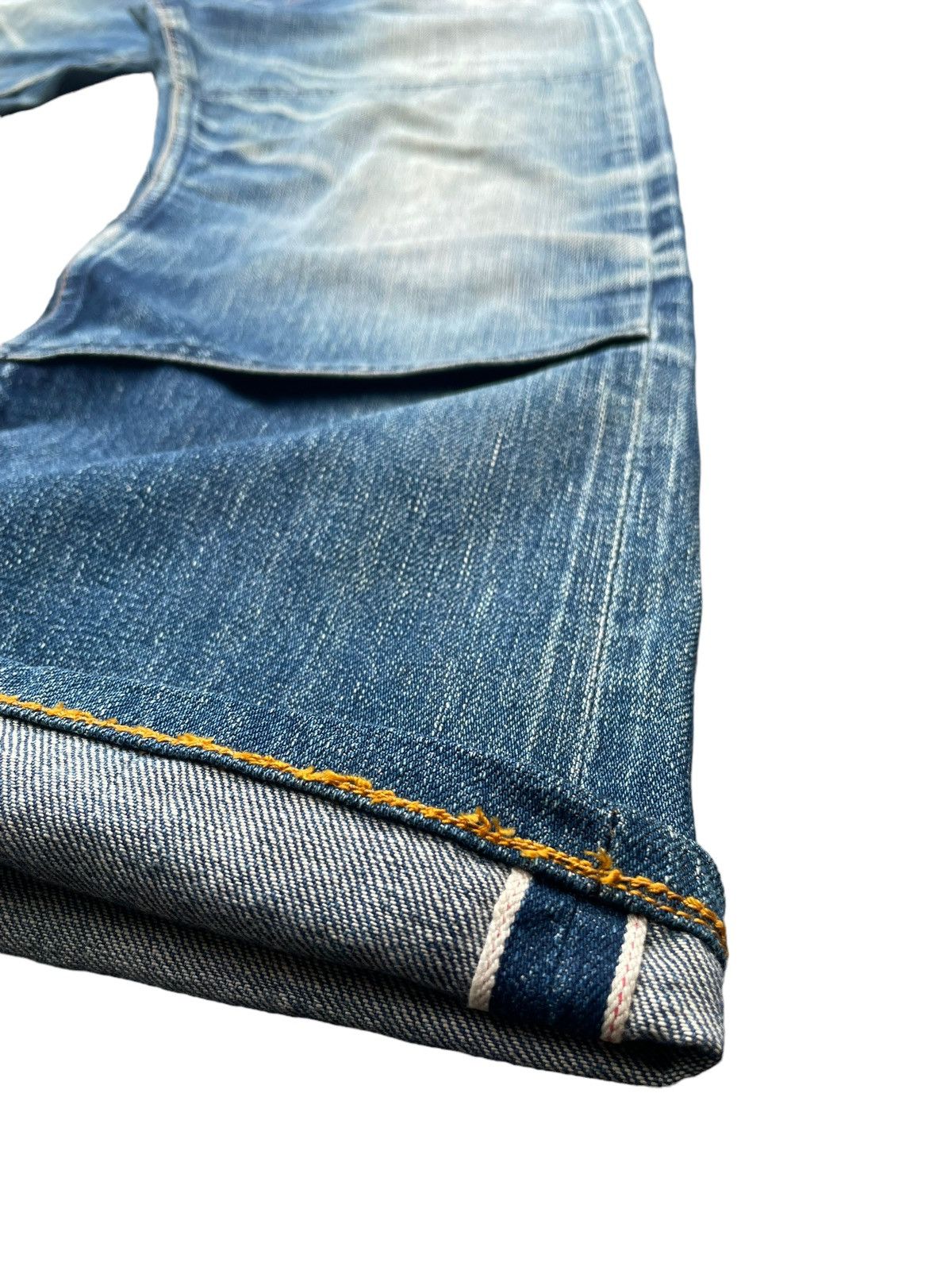 Japanese Brand Vintage Scheme Warriors Selvedge Denim Size US 32 / EU 48 - 3 Thumbnail