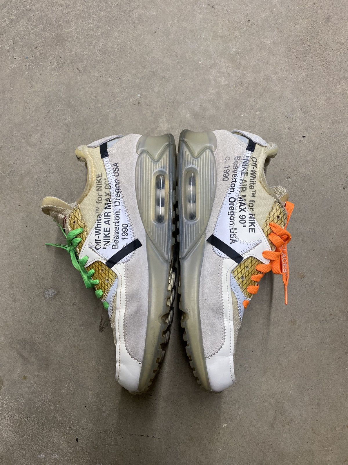 Nike × Off-White Nike off white air max 90 the 10 Size US 8.5 / EU 41-42 - 3 Thumbnail